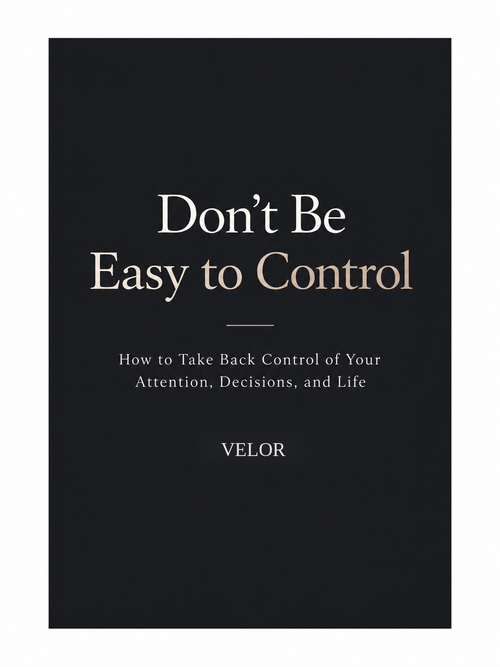 Don't Be Easy to Control book cover - VELOR