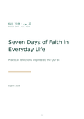 Cover of Seven Days of Faith in Everyday Life