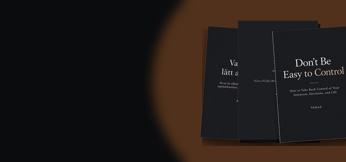 KUL YOM homepage hero with Arabic English and Swedish books